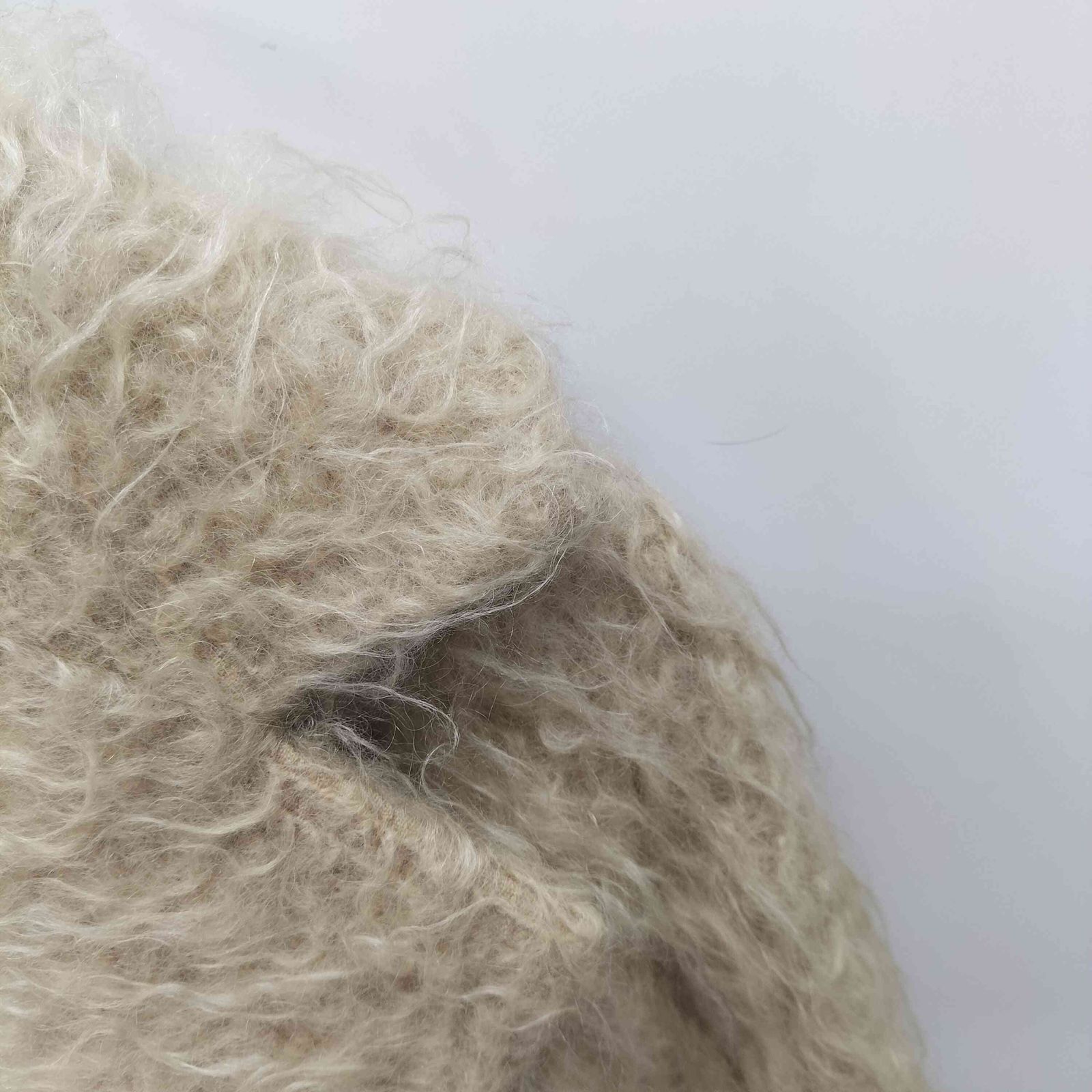 USED古着(ユーズドフルギ) {{saqui}} ウールモヘア シャギー ショートジャケット レディース JPN：36 【中古】【ブランド古着バズストア】 ユーズドフルギ USED古着 ウールモヘア シャギー ショートジャケット