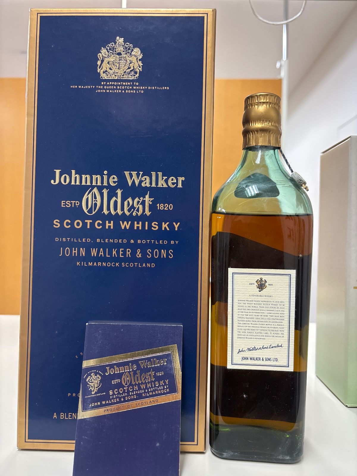 未開封】ジョニーウォーカー オールデスト 750ml 43% - メルカリ
