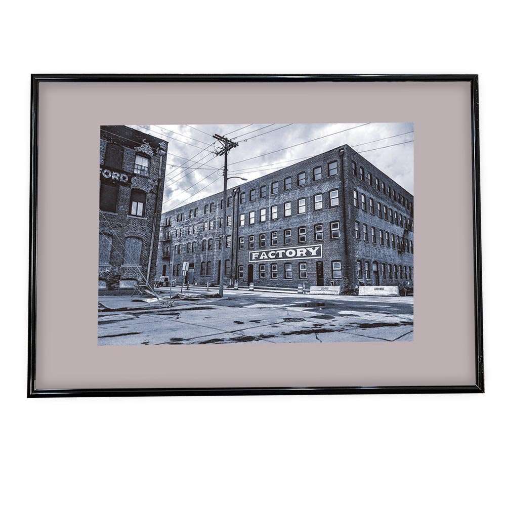 B 約73 x 103 cm ki-poster-62 景色 建物 街角 空 ポスター 選べる全サイズ＆用紙 インテリア フォト オシャレ アート モダン 横