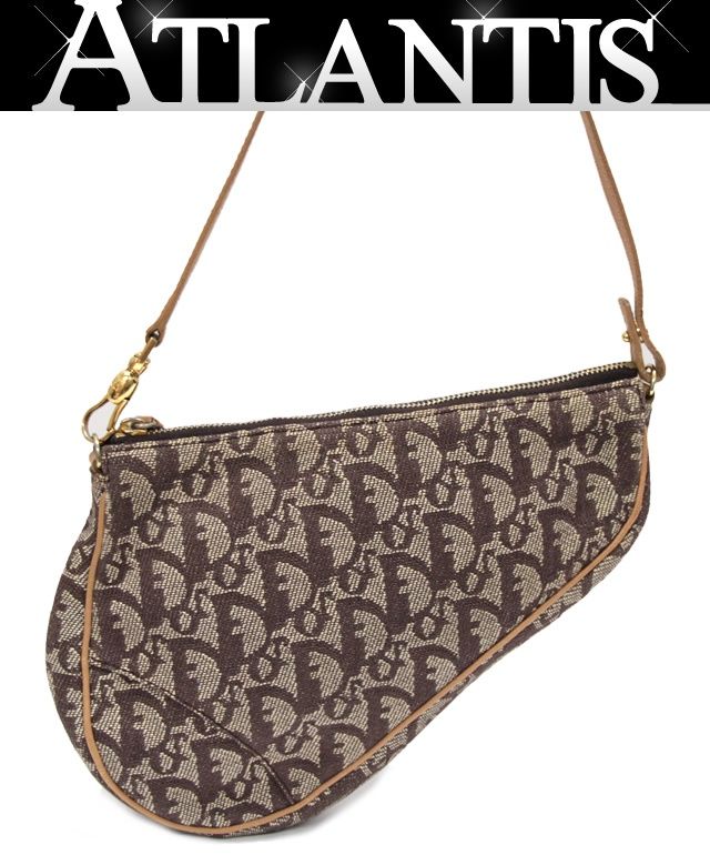 クリスチャンディオール Christian Dior トロッター サドルポーチ