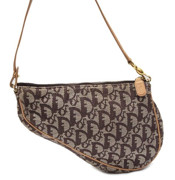 クリスチャンディオール Christian Dior トロッター サドルポーチ