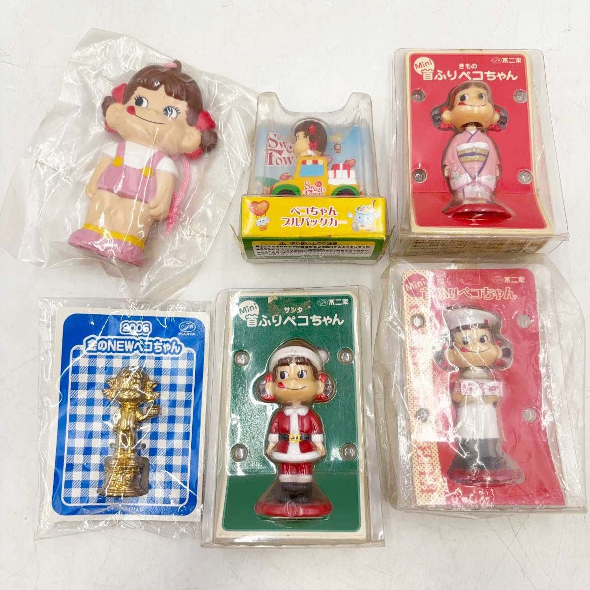 大量セット] ペコちゃん レトロ ビンテージ フィギュア 首振り人形