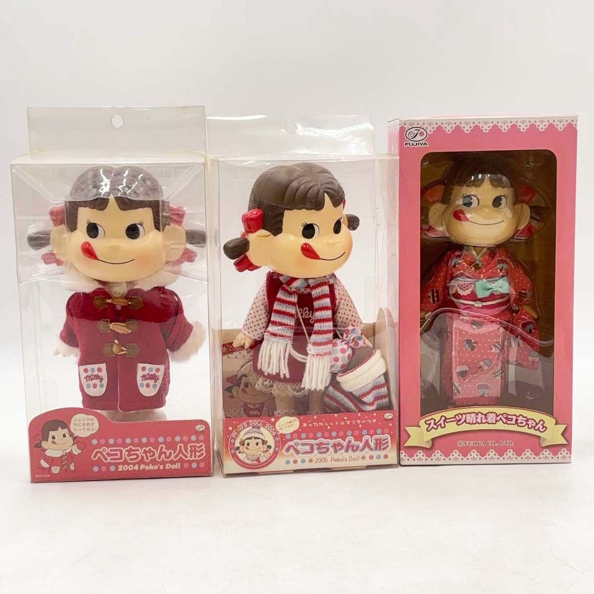 大量セット] ペコちゃん レトロ ビンテージ フィギュア 首振り人形
