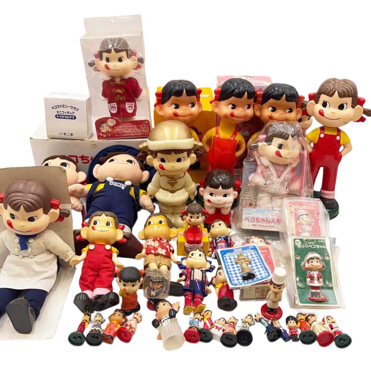 大量セット] ペコちゃん レトロ ビンテージ フィギュア 首振り人形