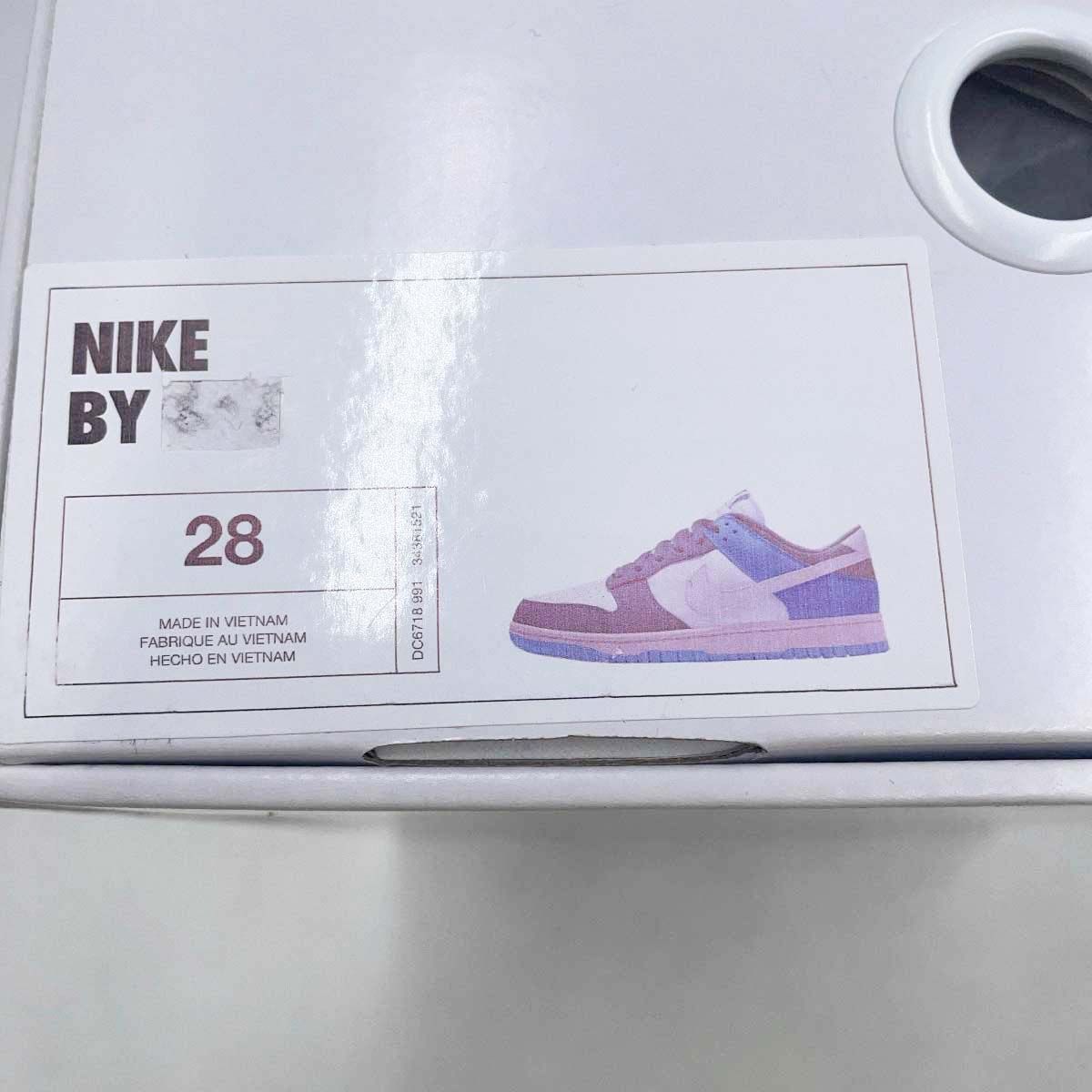 ナイキ ダンク バイユー DUNK LOW BY YOU 28cm ホワイト/ブルー 