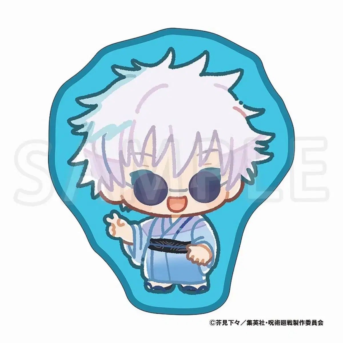 未開封) 呪術廻戦 五条 悟 浴衣 型抜き ミニ タオル - メルカリ