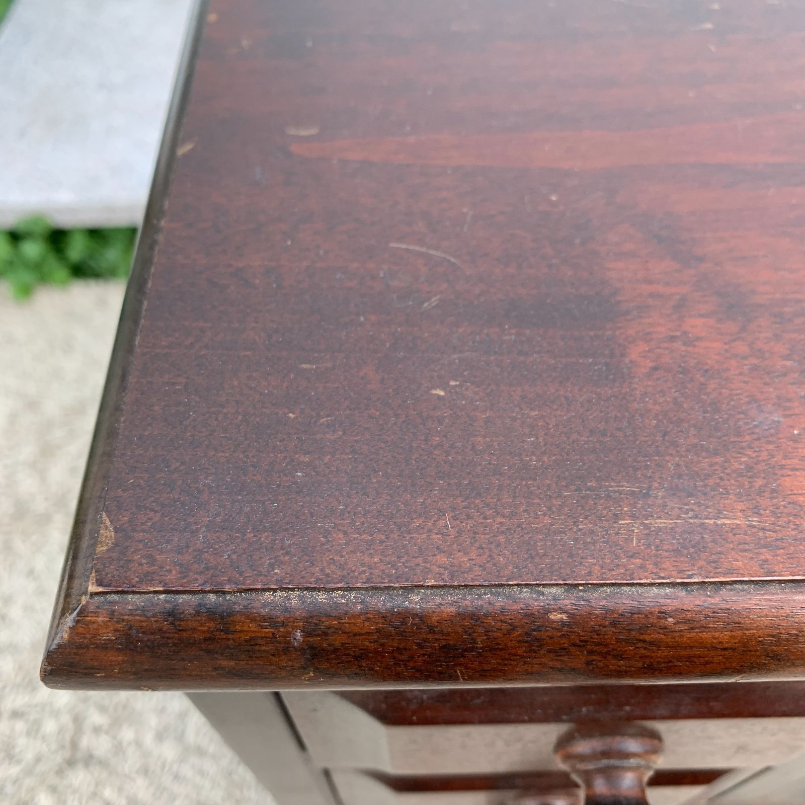 北海道民芸家具 チェスト 5段 樺材 和モダン 収納家具 小引き出し 焼印