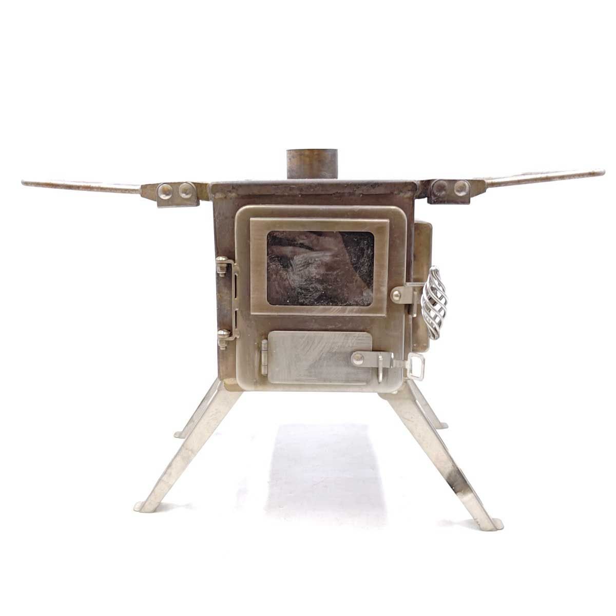 WINNERWELL ウィンナーウェル ノマドビュー Sサイズ 薪ストーブ Nomad View 延長脚付 キャンプ アウトドア