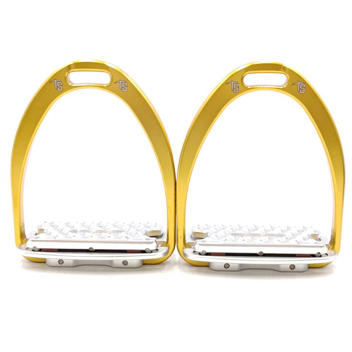 TECH STIRRUPS Siena シエナ 鐙 ゴールド 乗馬 馬術