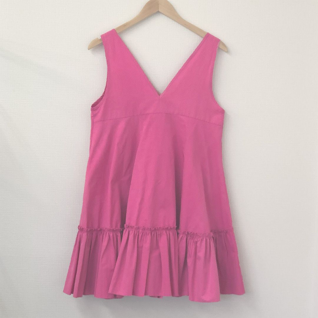 GILMAR N°21 ジルマール ヌメロヴェントゥーノ ミニワンピース ショッキングピンク Sサイズ 〇