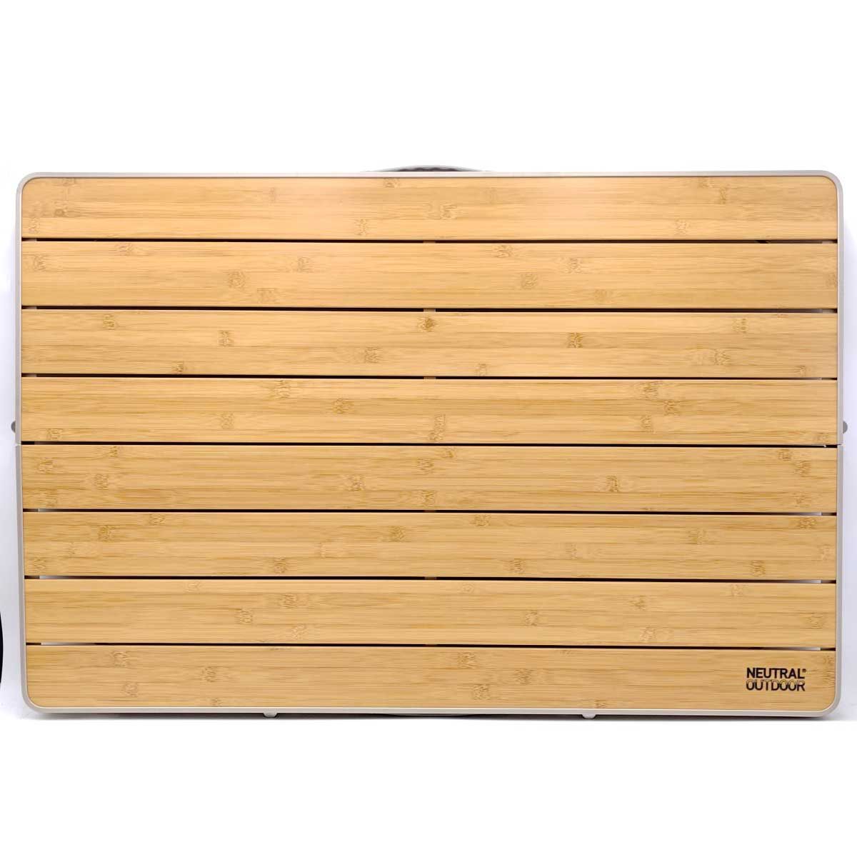 NEUTRAL OUTDOOR ニュートラルアウトドア バンブーテーブル L ケース