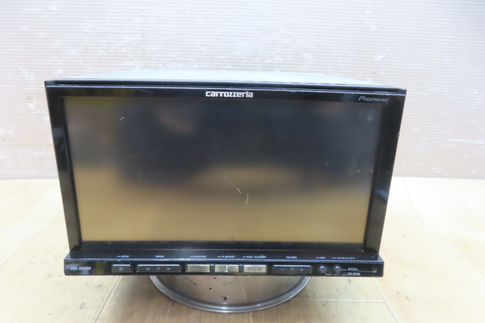 ☆F4968/カロッツェリア AVIC-ZH9990 HDDナビ 地図2012年 CD DVD再生OK