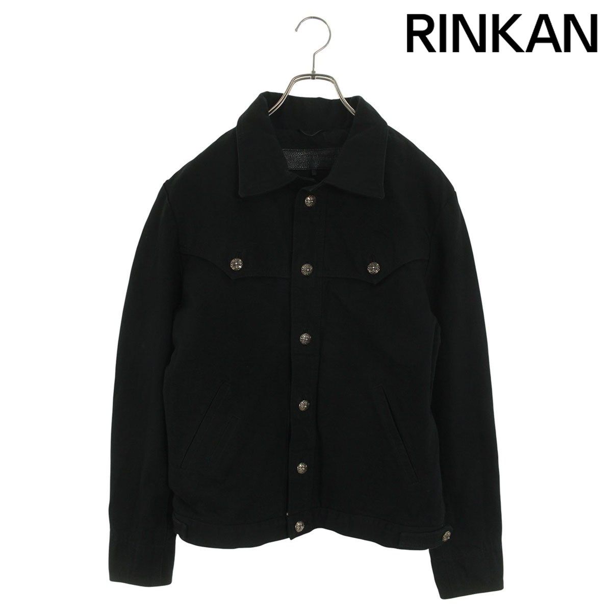 クロムハーツ CLASSIC JEAN/クラシックジーン 袖フローラルレザー