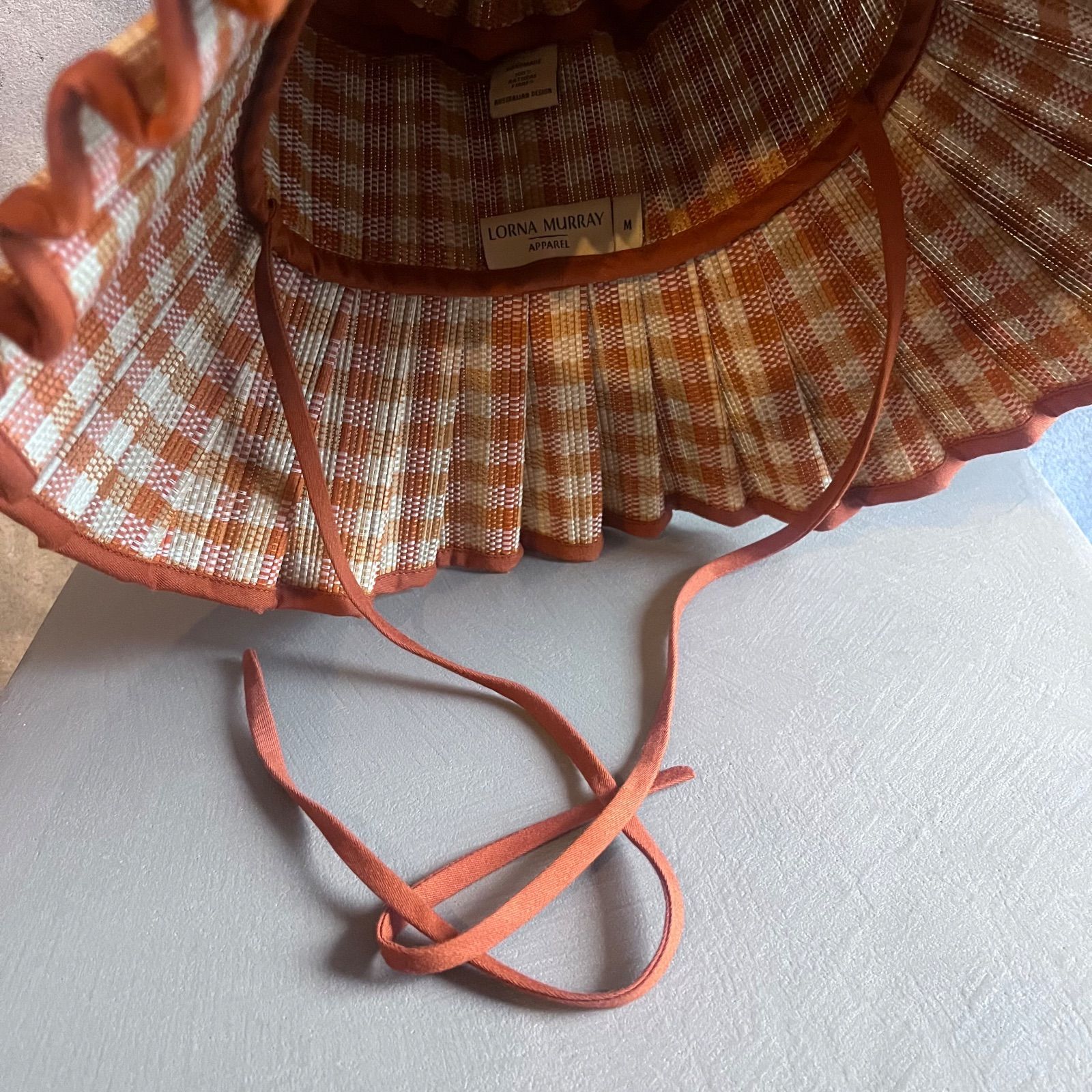 LORNA MURRAY/ローナマーレイ sahara サンハット 帽子 ストローハット