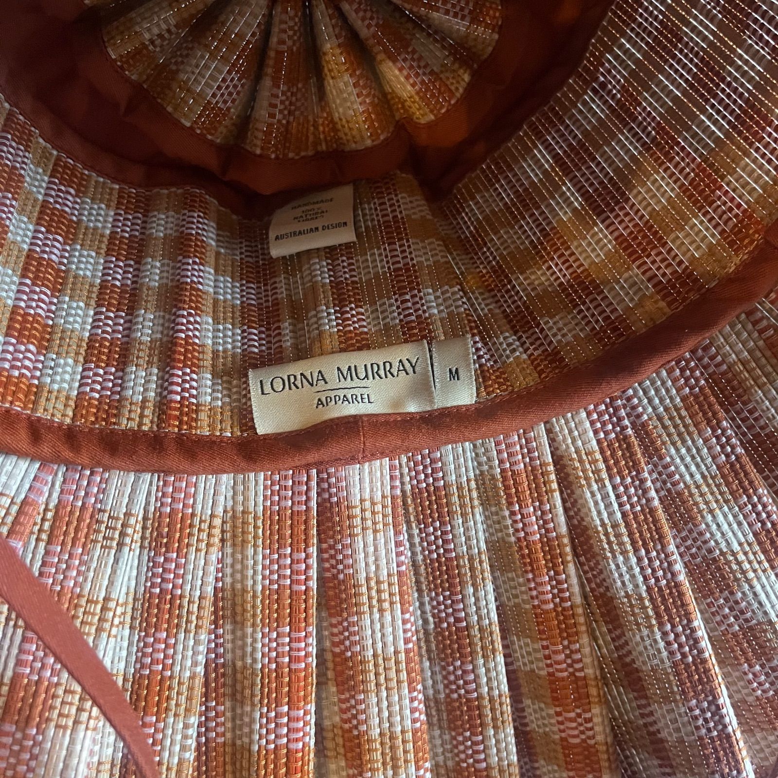 LORNA MURRAY/ローナマーレイ sahara サンハット 帽子 ストローハット