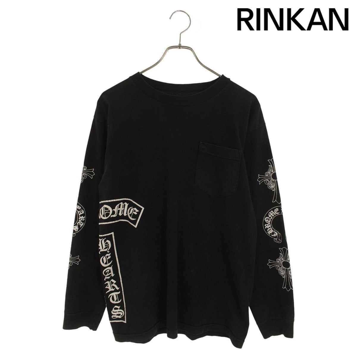 クロムハーツ CH L|S 3 サイドロゴ長袖カットソー メンズ M