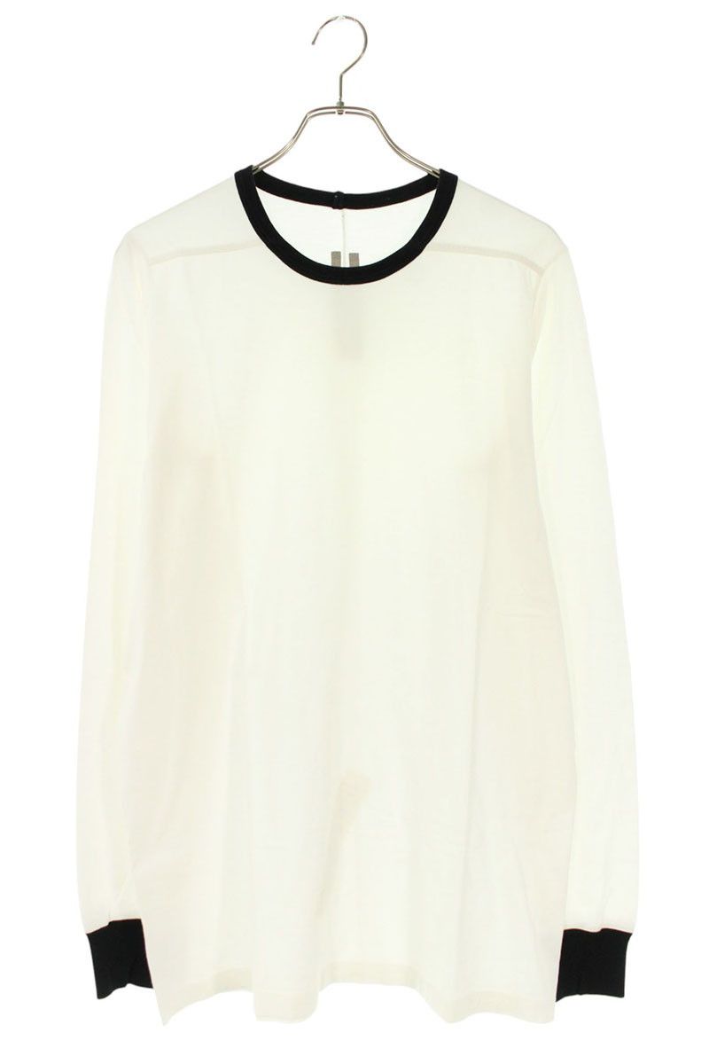 リックオウエンス -JA クルーネック長袖カットソー メンズ L