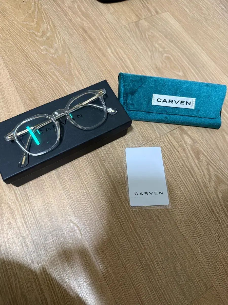 カルバン ホール メガネ クリア ウェリントン 46