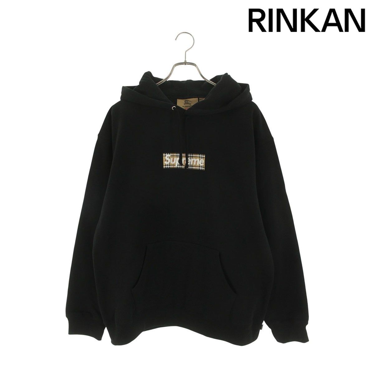 シュプリーム ×バーバリー Burberry Burberry Box Logo Hooded