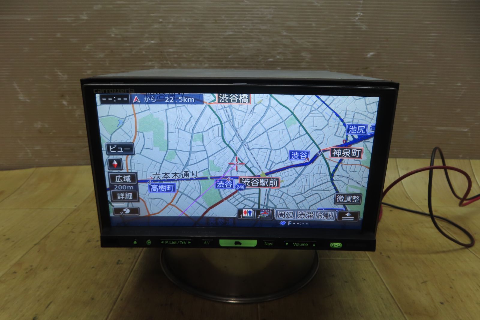 地図2019年 付 F 4970 カロッツェリア AVIC HRZ 099 HDDナビ 地デジTVフルセグ内蔵 CD DVD TV再生OK 本体のみ