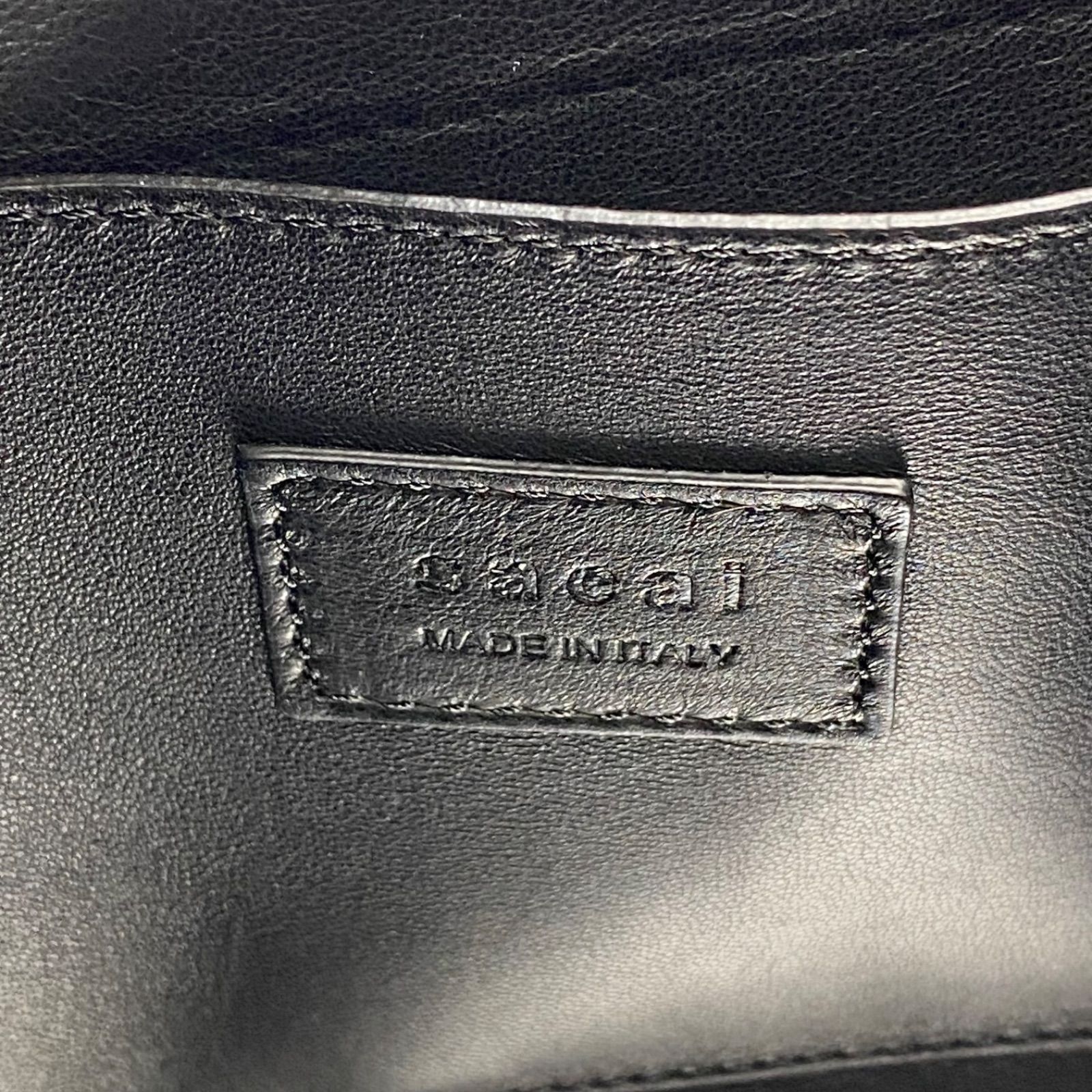 美品 sacai サカイ New Shopper bag ニューショッパーバッグ スモール 