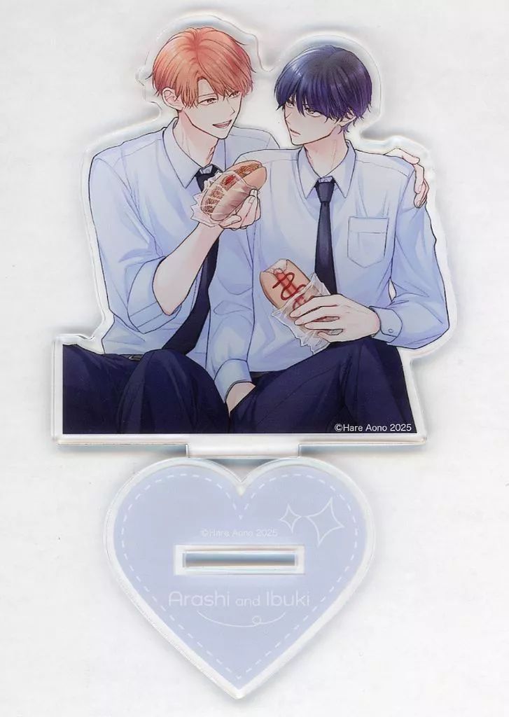 中古】アクリルスタンド・アクリルパネル 比嘉嵐士＆早坂伊吹 デザイン