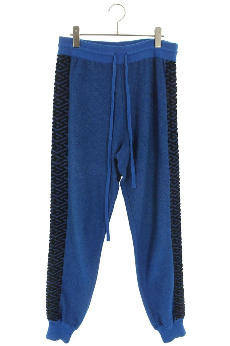 ヴェルサーチェ パイル地イージーロングパンツ メンズ 48