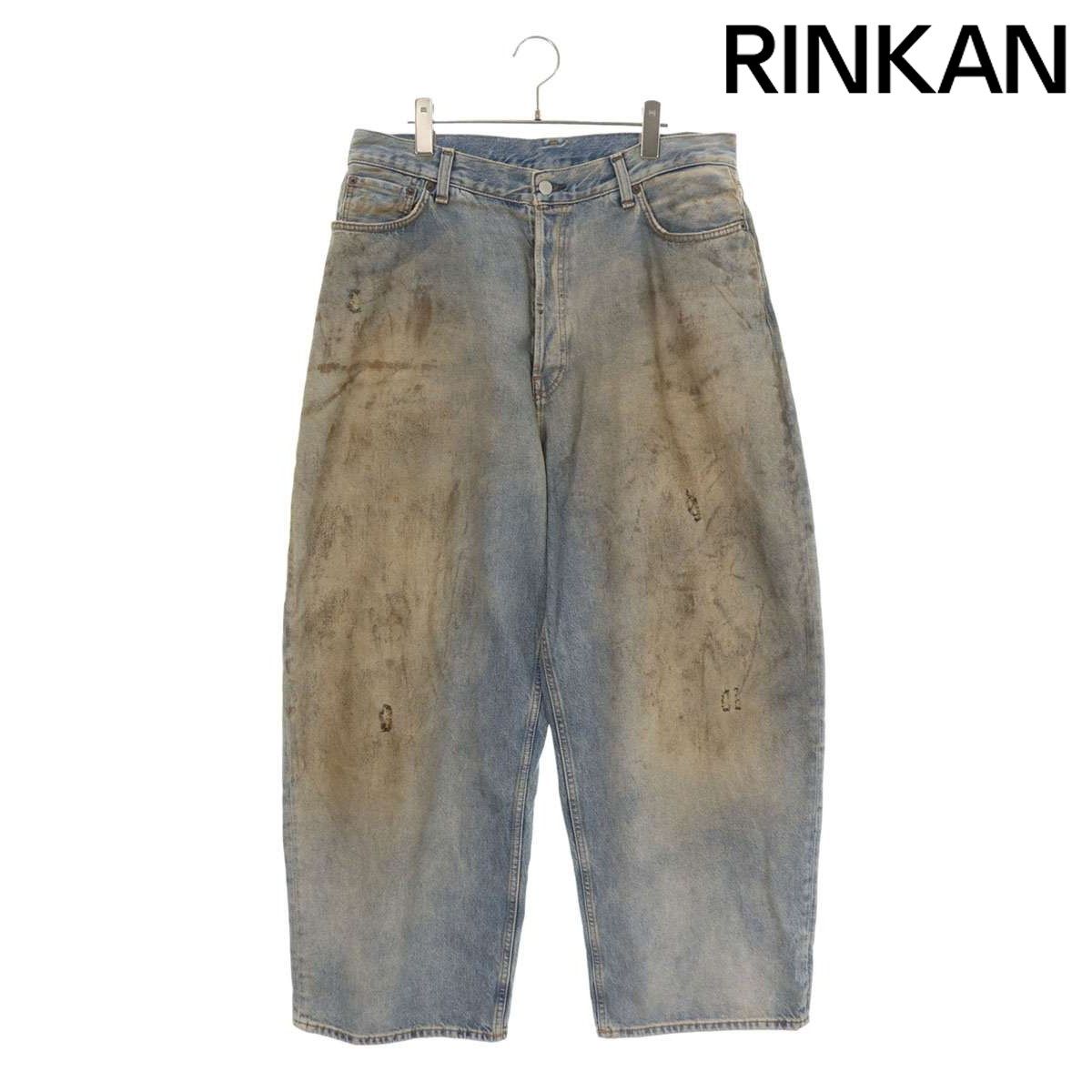 アクネストゥディオズ FN-UX- スーパーバギーフィットダメージ加工デニムパンツ メンズ 32