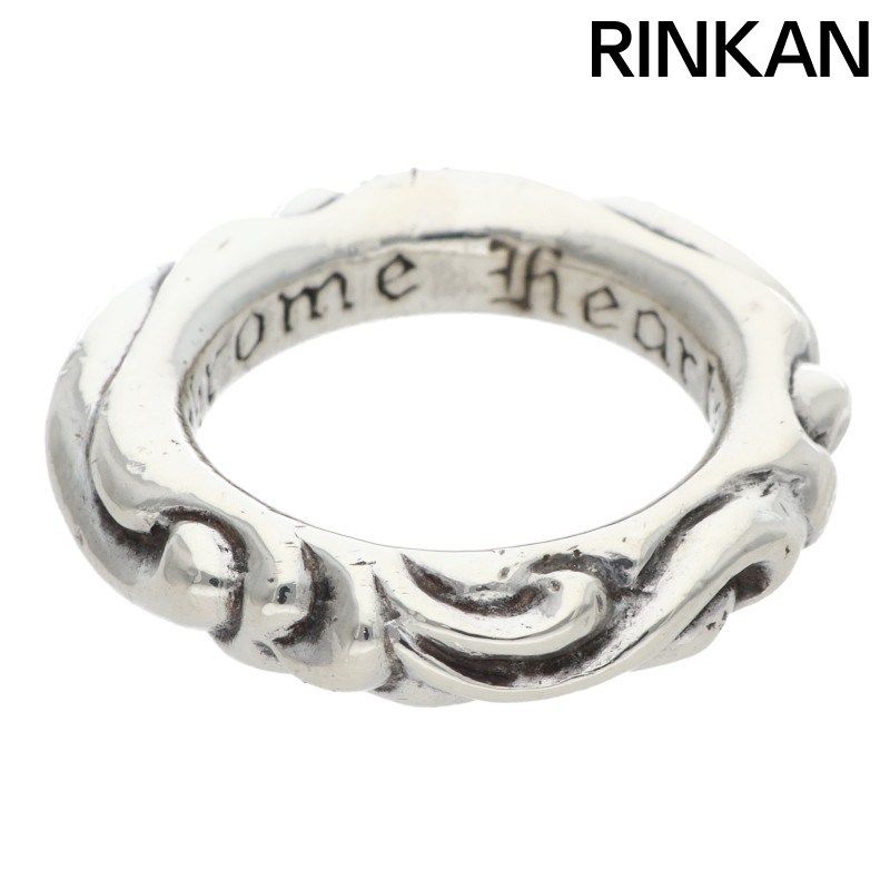 クロムハーツ SCRL BAND|スクロールバンド シルバーリング メンズ 10号