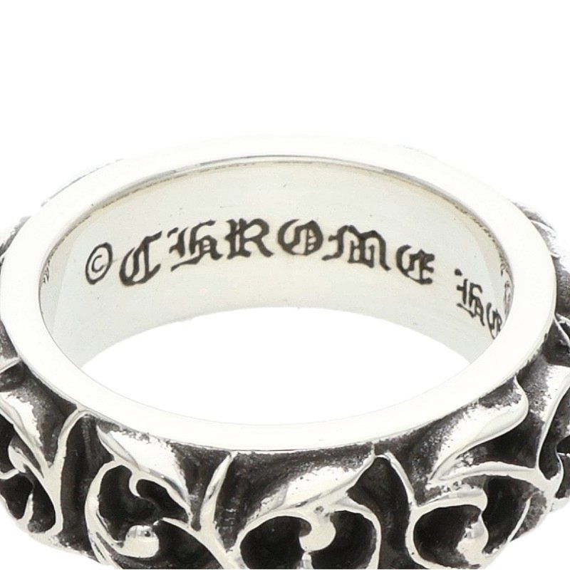 クロムハーツ ETRNITY VINE BAND エタニティヴァインバンド シルバーリング メンズ 16.5号 セットアップ 抜け感