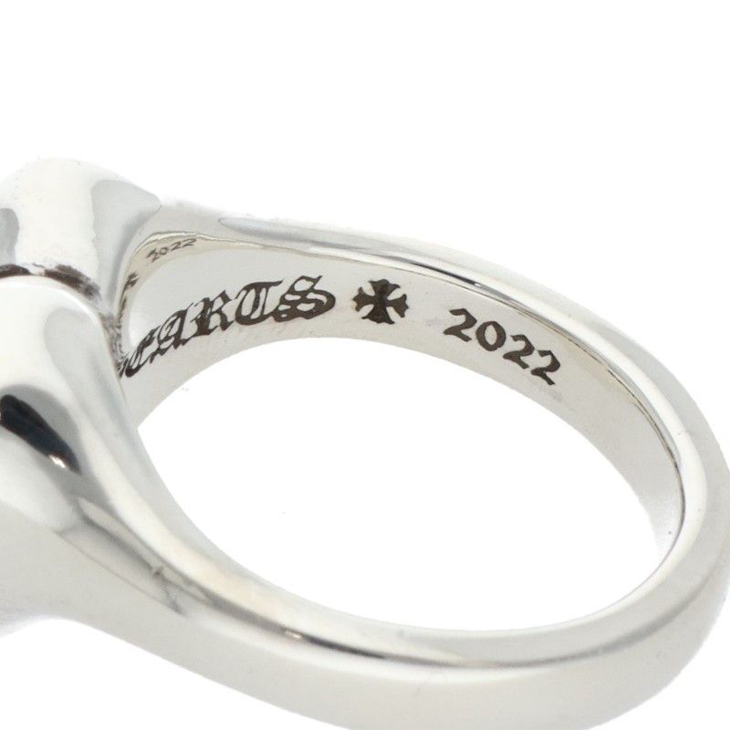  クロムハーツ R I P HEART リップハート シルバーリング メンズ 16号 リング 指輪 アクセサリー