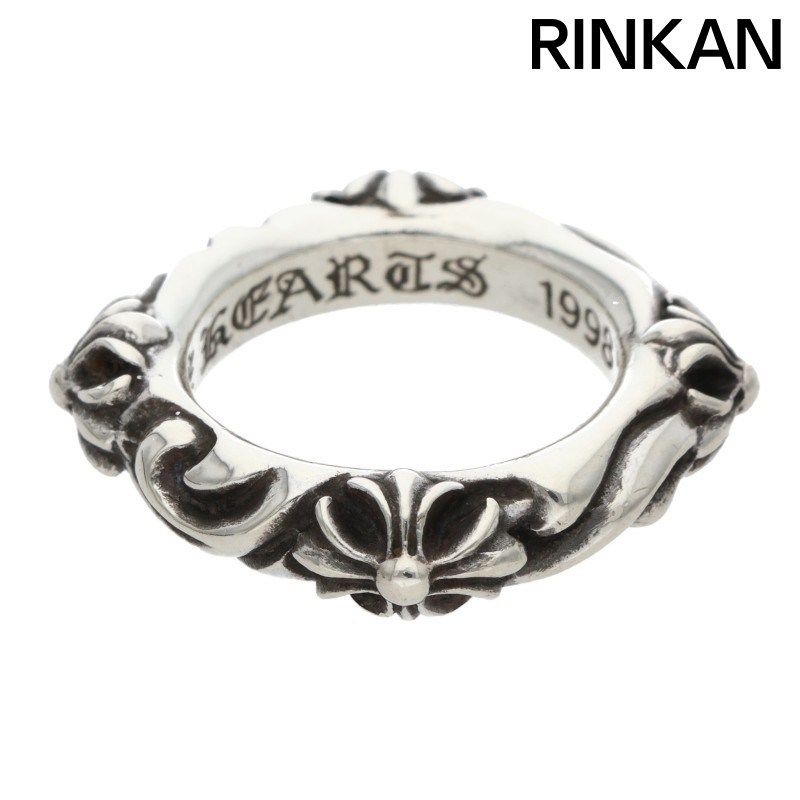 クロムハーツ SBT BAND SBTバンド シルバーリング メンズ 9号