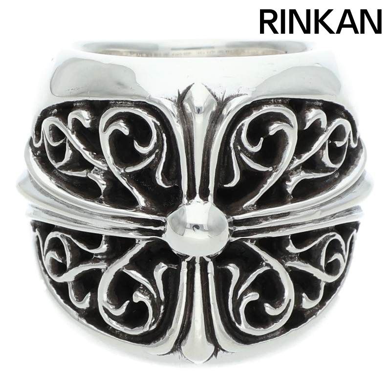 クロムハーツ CLASSIC OVAL|クラシックオーバルクロス シルバーリング メンズ 16号