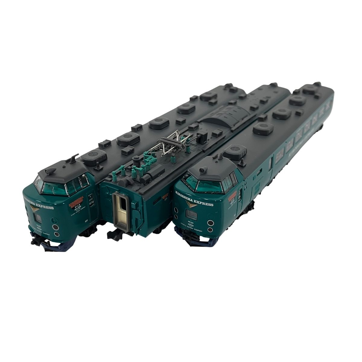 Nゲージ マイクロエース きりしま 美品 MICRO ACE A-1088 485系 特急 きりしま グリーン塗装 3両セット