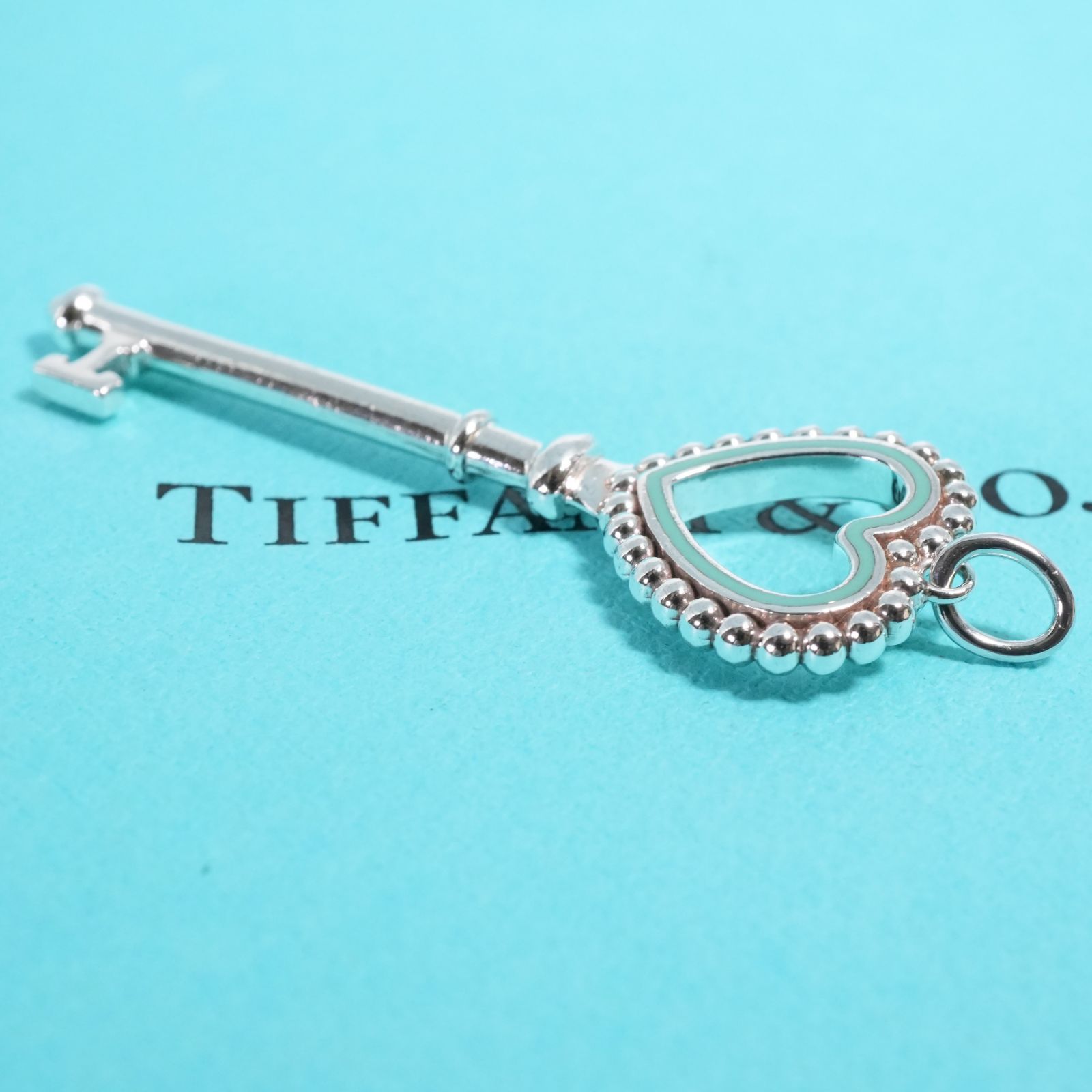 ティファニー ハート エナメル キー ネックレス トップ チャーム レア ティファニー ハート エナメル キー ネックレス トップ チャーム レア