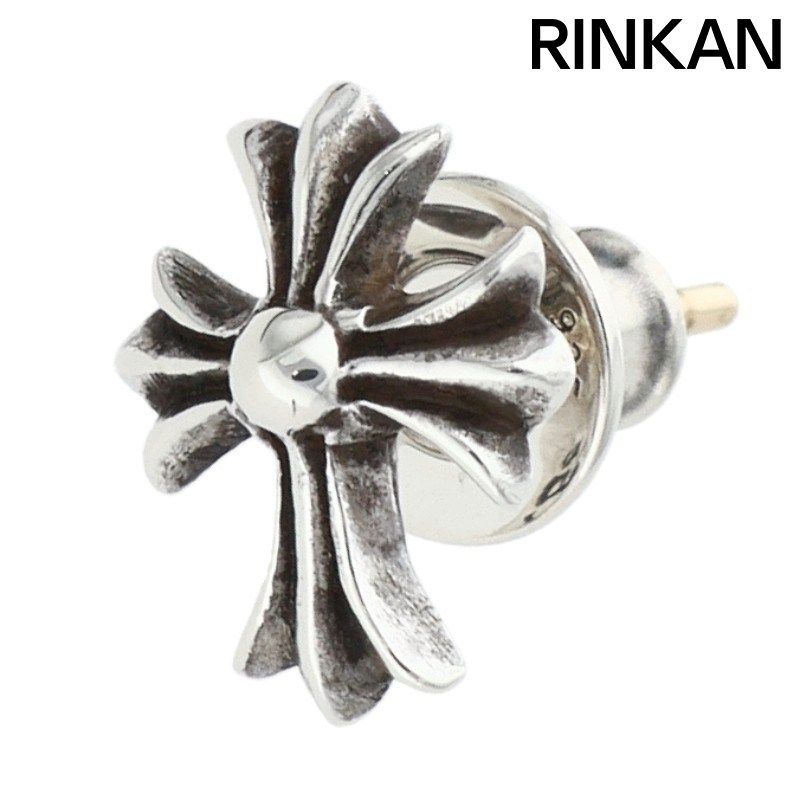 クロムハーツ No2 CH CRS/CHクロススタッド シルバーピアス メンズ