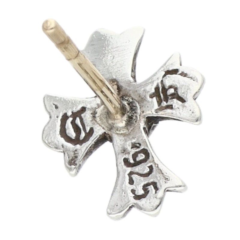 クロムハーツ No2 CH CRS/CHクロススタッド シルバーピアス メンズ