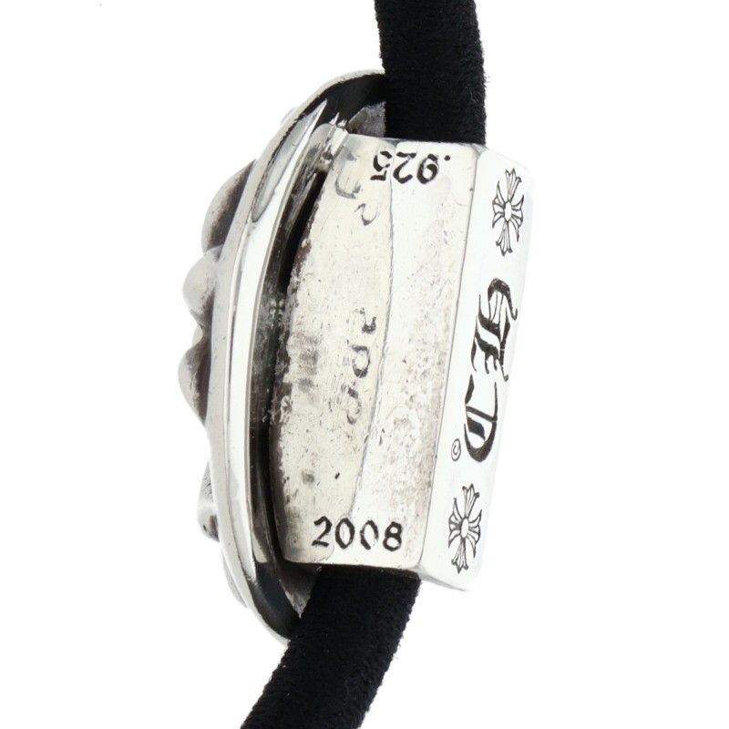 クロムハーツ HAIRBAND/クロスボールボタンヘアゴム シルバーコンチョ Chrome Hearts - クロムハーツ HAIRBAND/クロスボールボタンヘアゴム