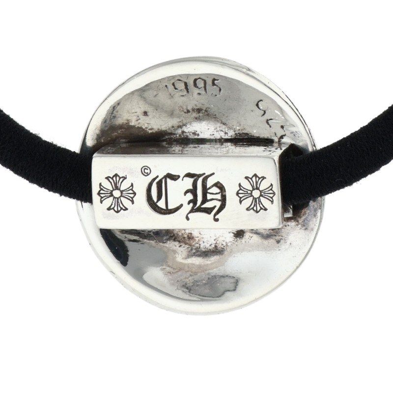 クロムハーツ HAIRBAND/クロスボールボタンヘアゴム シルバーコンチョ