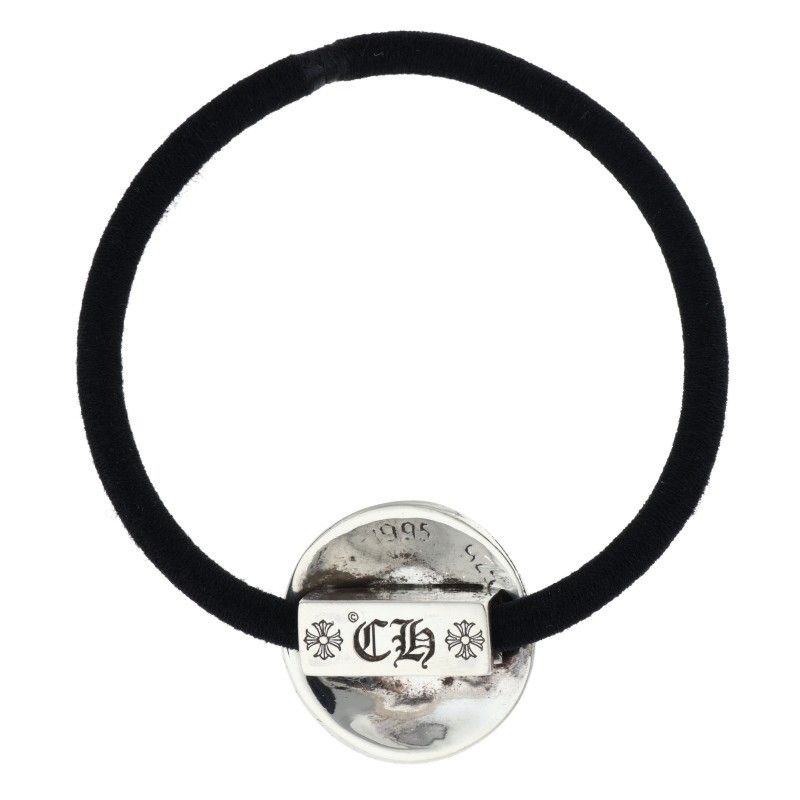 クロムハーツ HAIRBAND/クロスボールボタンヘアゴム シルバーコンチョ