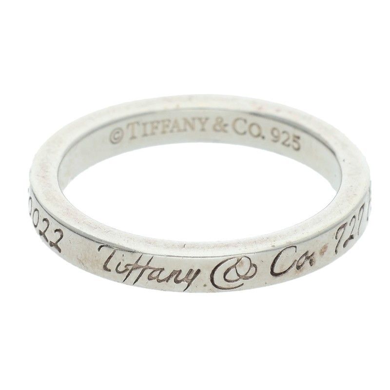 ティファニー ノーツ ナロー シルバーリング メンズ 11号 - メルカリ