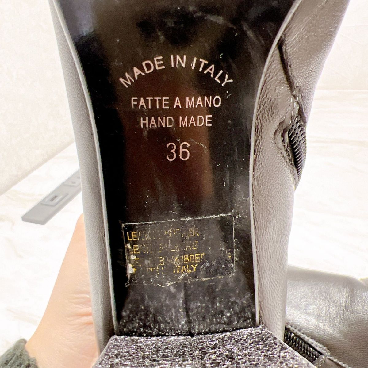 イタリア製 ブラック