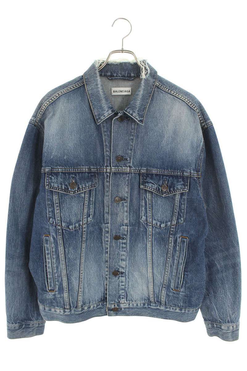 BALENCIAGA デニムジャケット サイズ36 BALENCIAGA デニムジャケット サイズ36 BALENCIAGA】オーバーサイズ