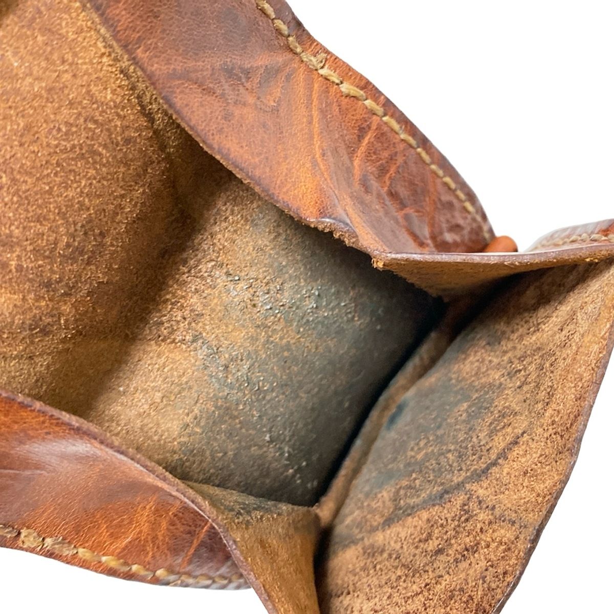 HENRY CUIR(アンリークイール) コインケース - ダークブラウン レザー