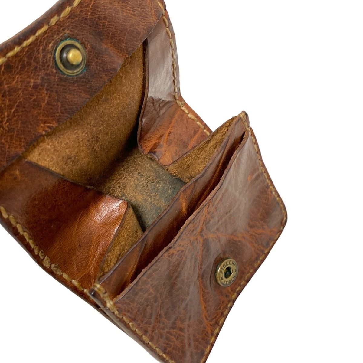 HENRY CUIR(アンリークイール) コインケース - ダークブラウン レザー