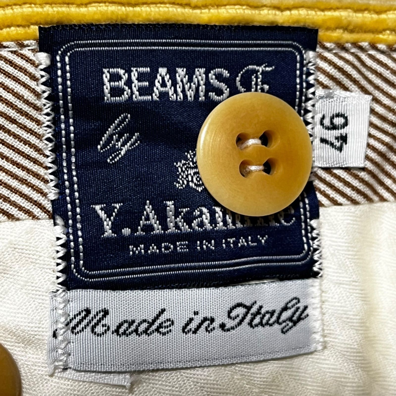 BEAMS F ビームスエフ Y.Akamine 赤峰幸生 アカミネ セットアップ 
