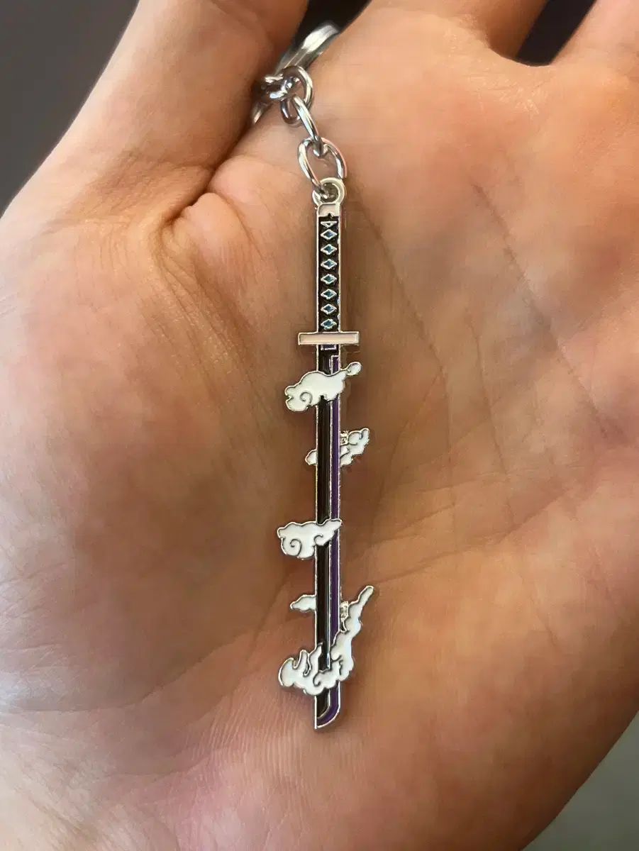 鬼滅の刃 時透 無一郎 日輪刀 キーホルダー