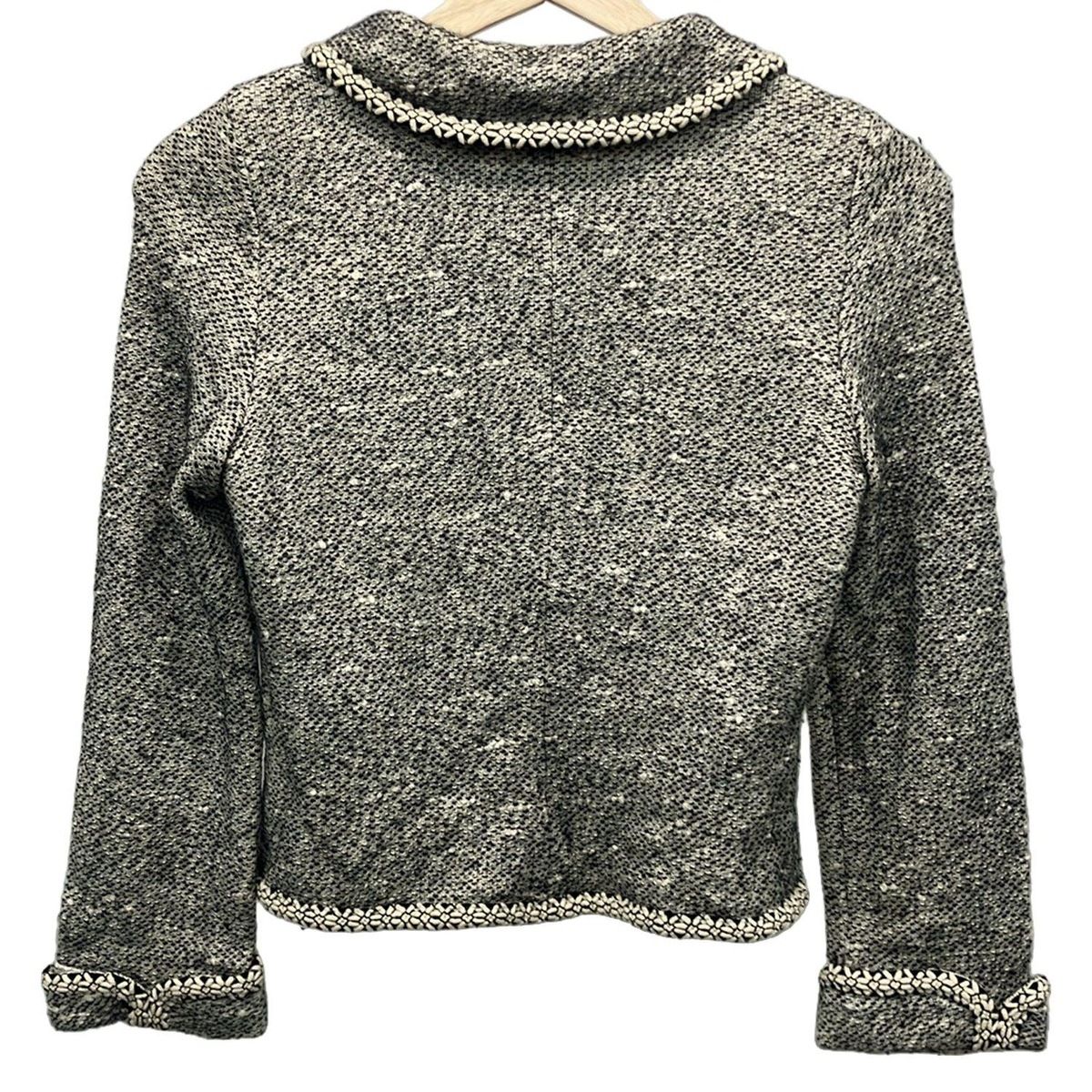 FOXEY(フォクシー) ジャケット サイズ38 M レディース アイボリー×黒