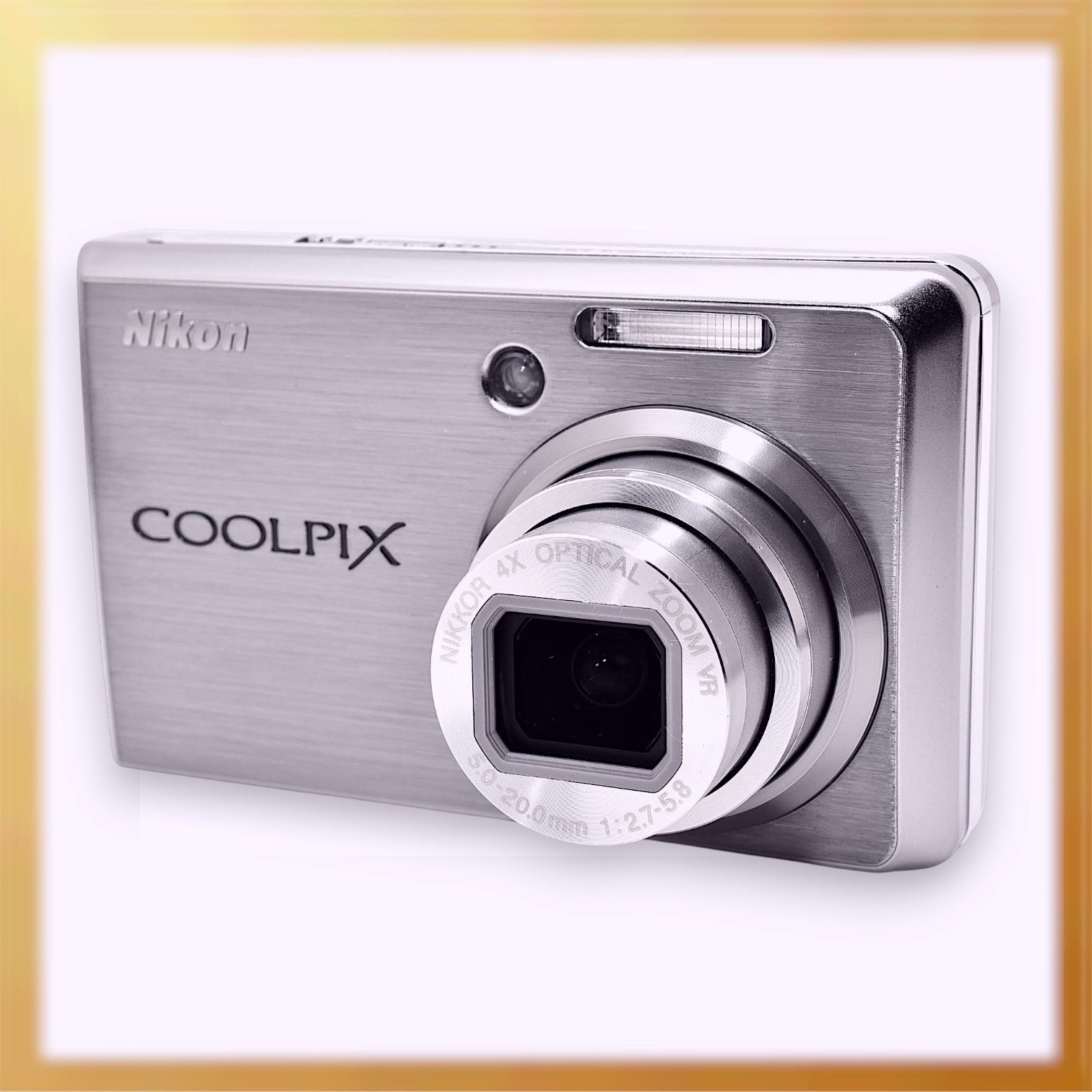極美品 ｜Nikon COOLPIX S600 クールピクス デジタルカメラ チタン 