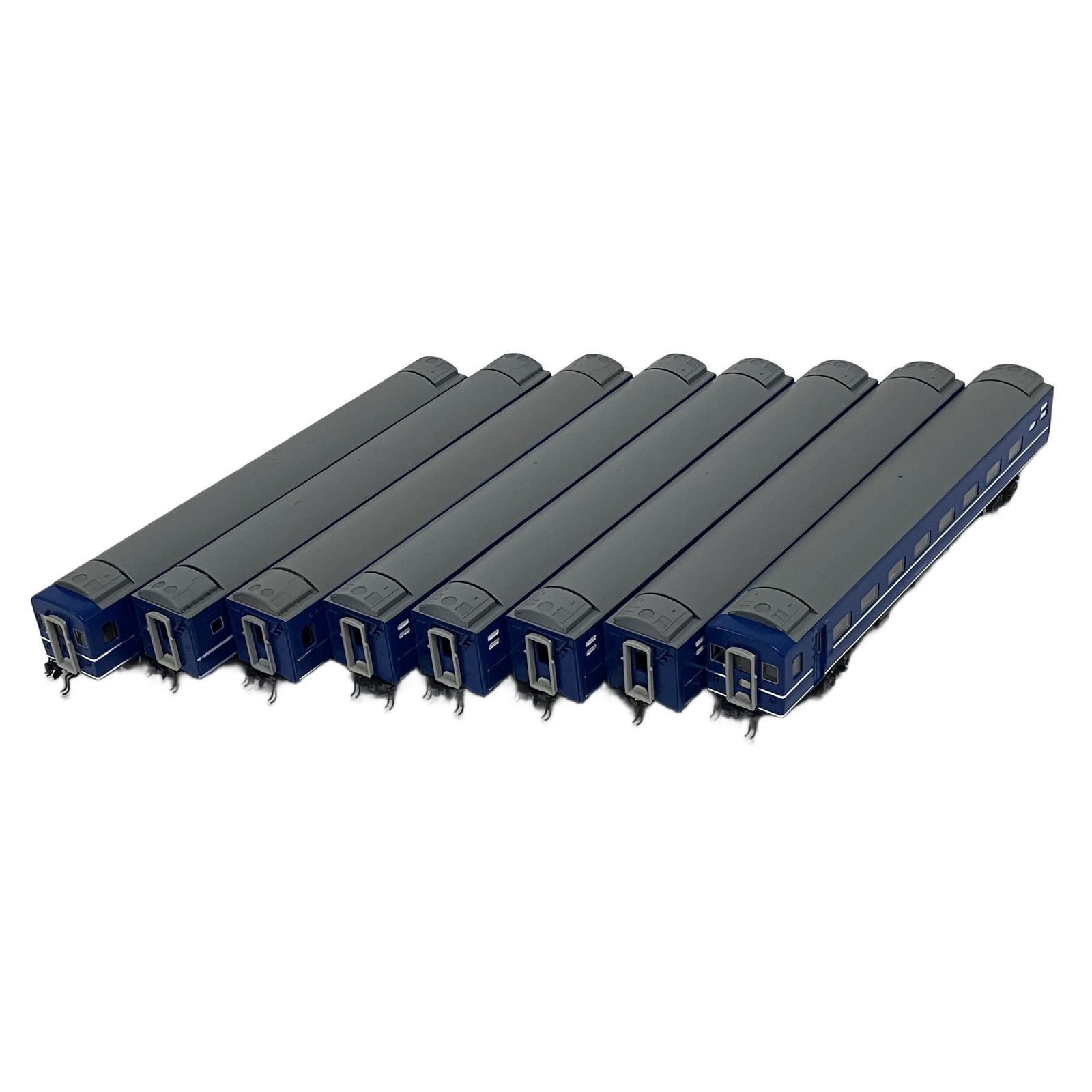 KATO 24系 オハネフ25 117 2両 オシ24 5 オハ24 703 オハネ25 143 3両 オロネ25 6 8両セット ケース付き Nゲージ 鉄道模型